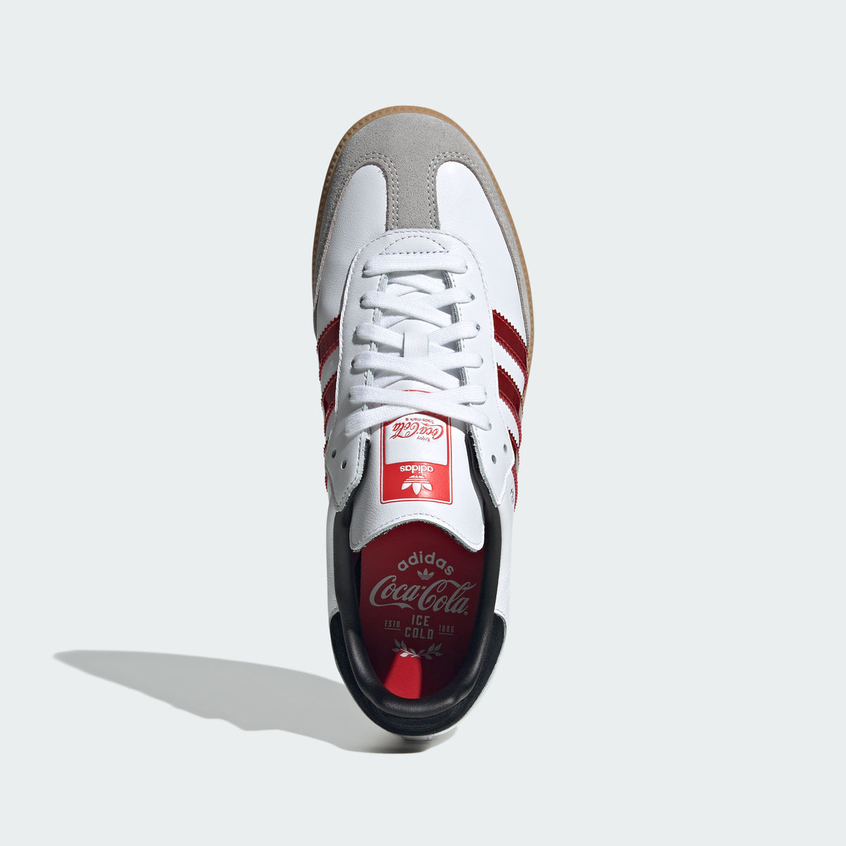 Adidas Samba OG COCA COLA Sneakers - White / Red / Black - view 4