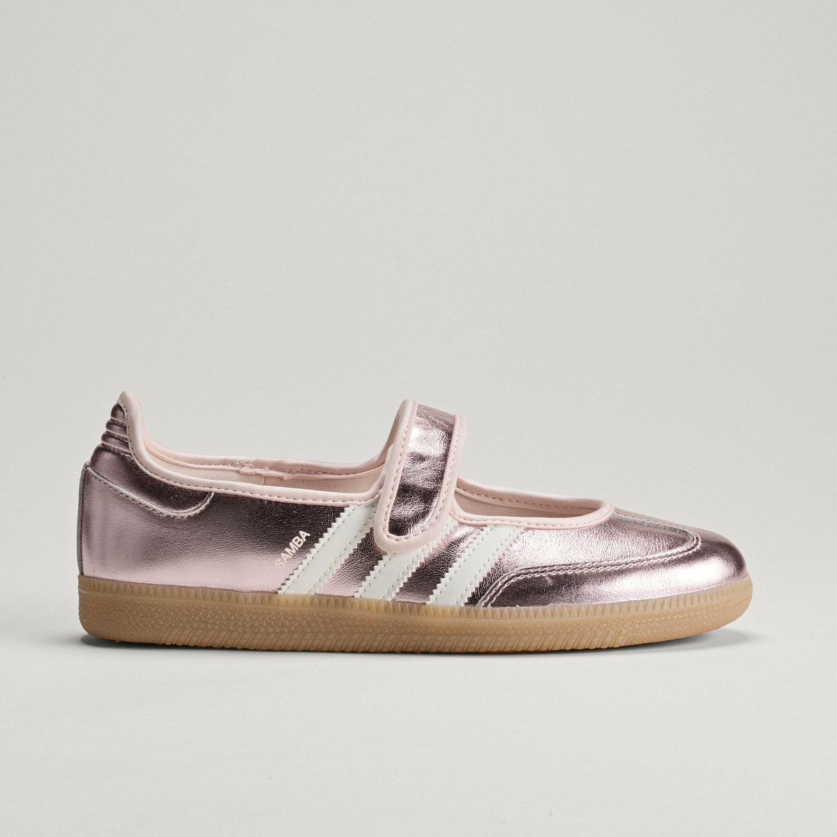 Adidas Samba JANE Sneakers - Silver Metallic / Chalk White - view 4
