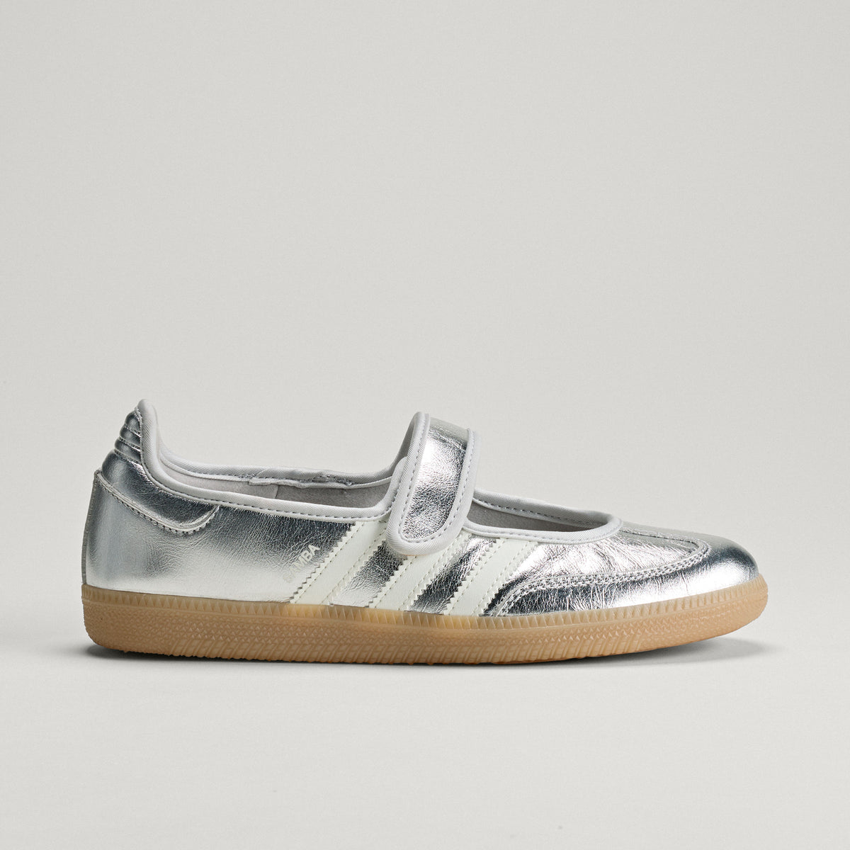 Adidas Samba JANE Sneakers - Silver Metallic / Chalk White - view 4