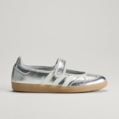 Adidas Samba JANE Sneakers - Silver Metallic / Chalk White - view 4