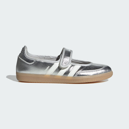 Adidas Samba JANE Sneakers - Silver Metallic / Chalk White - view 7