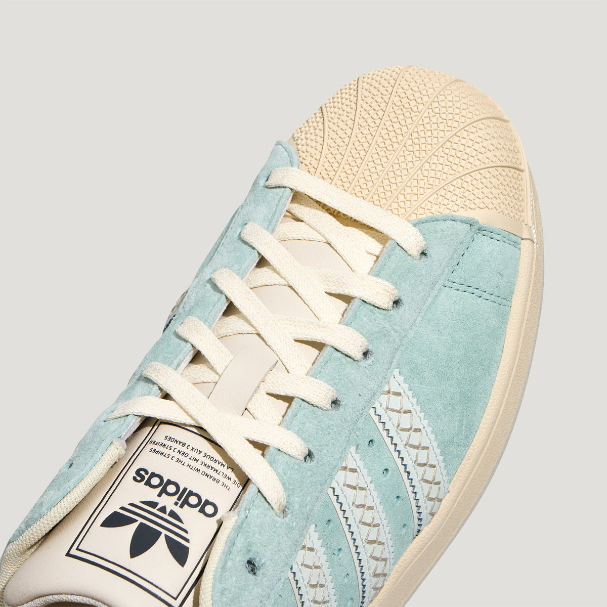 Adidas Superstar II Sneakers - Clear Blue / Chalk White - view 5
