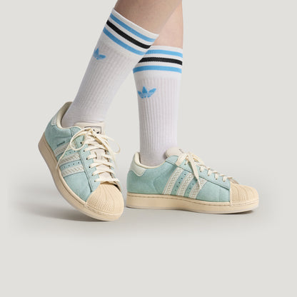 Adidas Superstar II Sneakers - Clear Blue / Chalk White - view 1