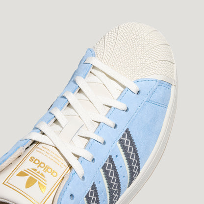 Adidas Superstar II Sneakers - Clear Blue / Chalk White - view 8