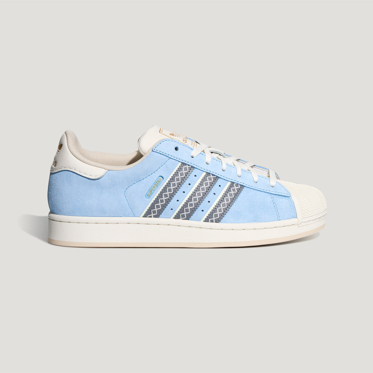 Adidas Superstar II Sneakers - Clear Blue / Chalk White - view 4
