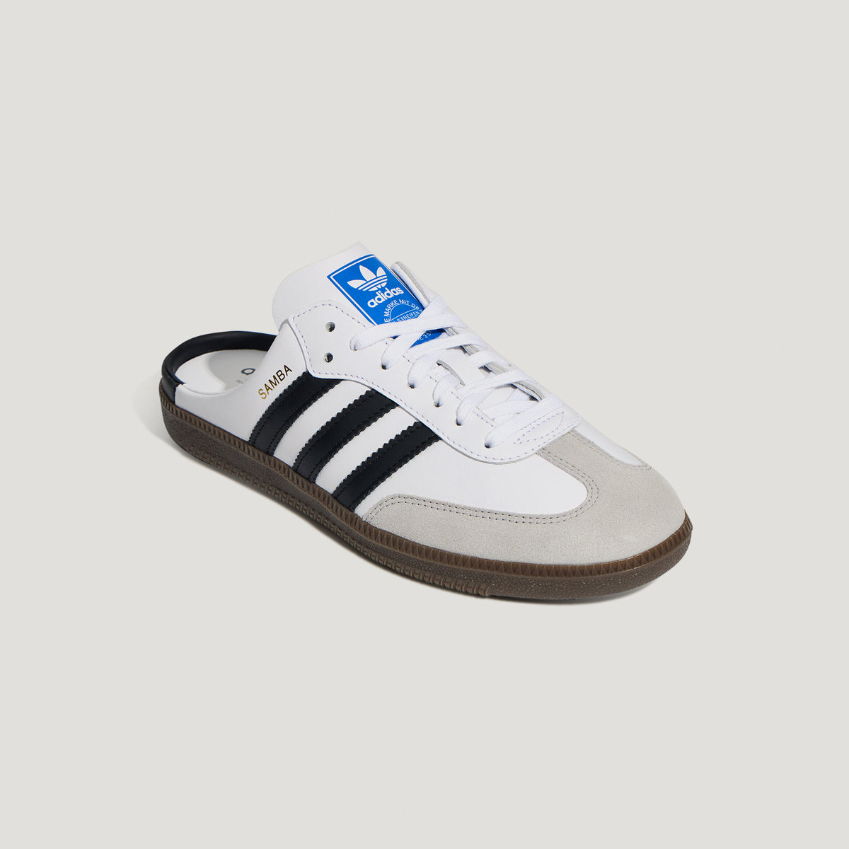 Adidas Samba OG MULE Sneakers - Black / White / Resin Yellow - view 8