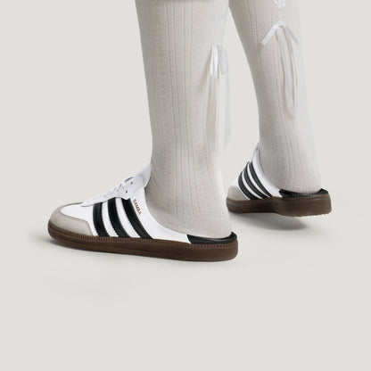 Adidas Samba OG MULE Sneakers - Black / White / Resin Yellow - view 5