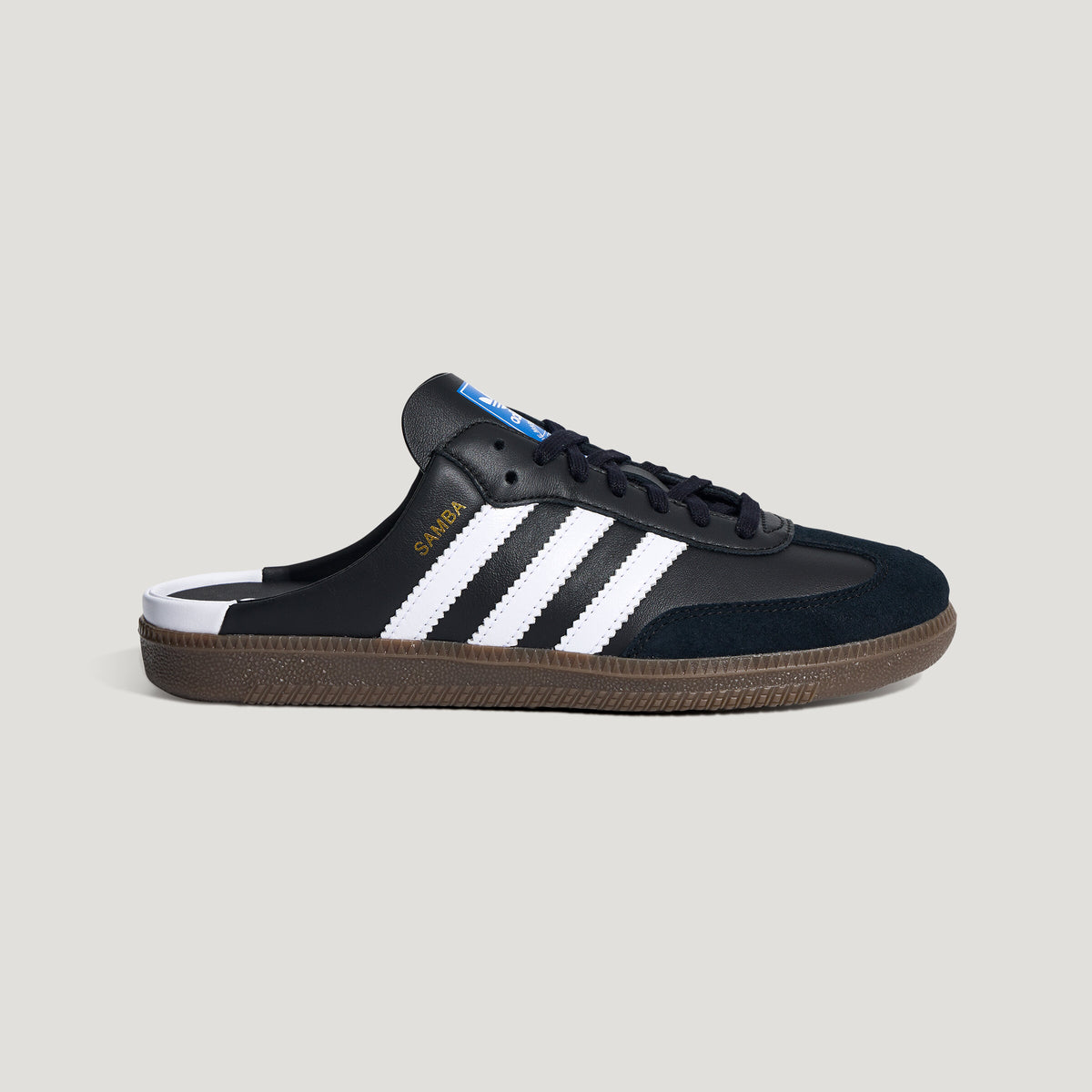 Adidas Samba OG MULE Sneakers - Black / White / Resin Yellow - view 7