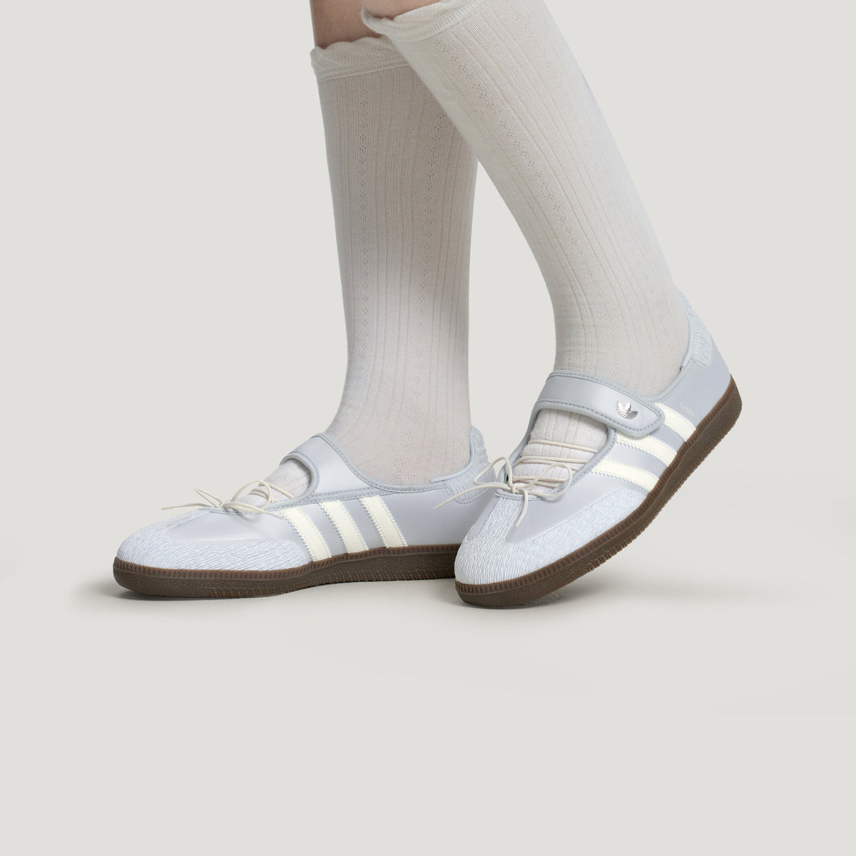 Adidas Samba JANE Sneakers - Crystal White / Pink White / Wonder Quartz - view 4