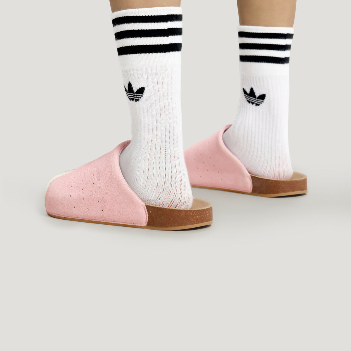 Adidas Adimule Superstar Sneakers - Light Grey / White - view 5