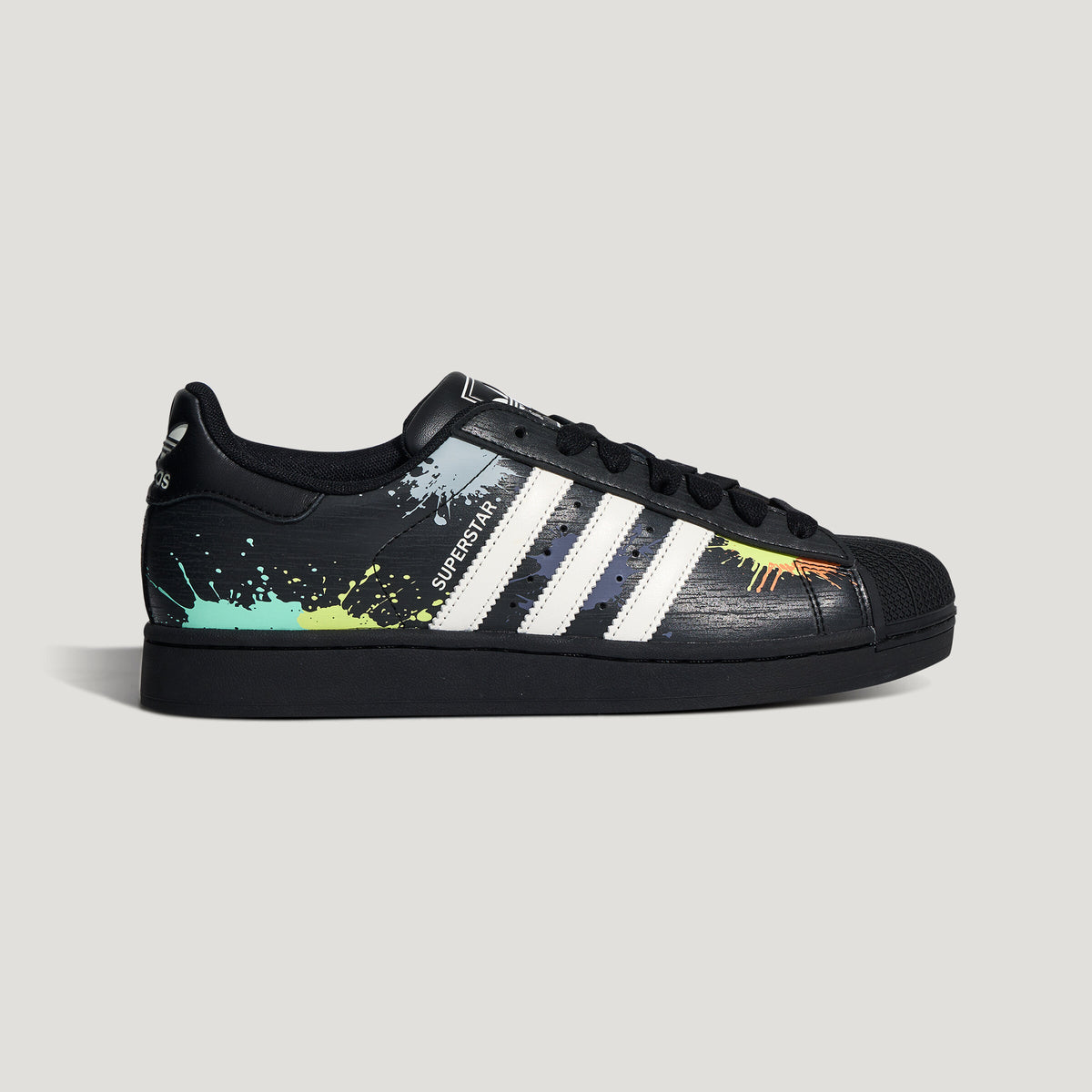 Adidas Superstar II Sneakers - Light Grey / Crystal White / Stone Green - view 7