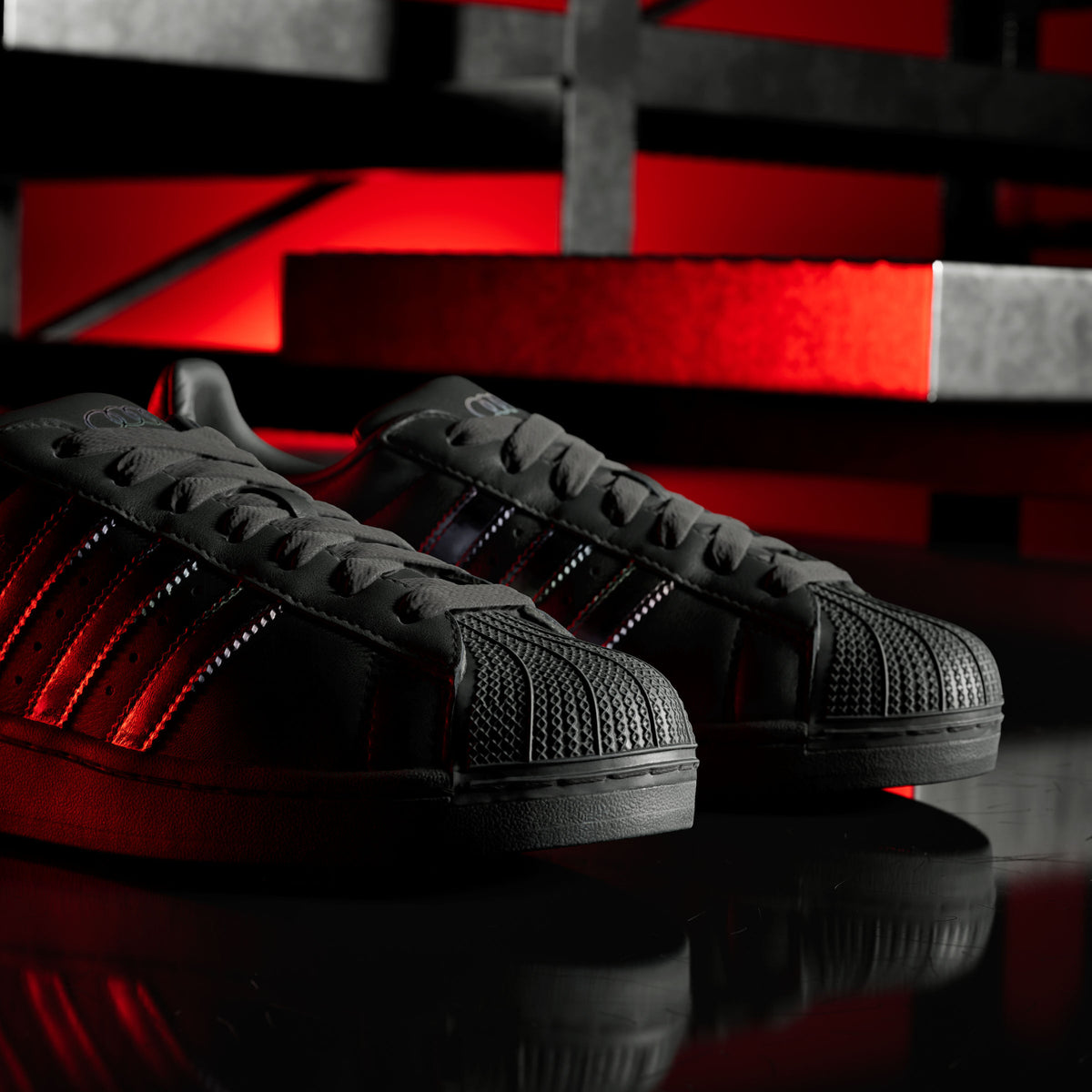 Adidas Superstar II AUDI Sneakers - Black / Silver - view 5