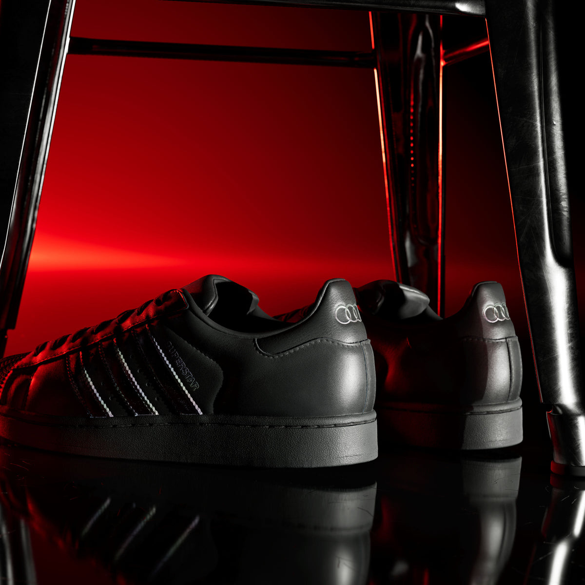 Adidas Superstar II AUDI Sneakers - Black / Silver - view 4