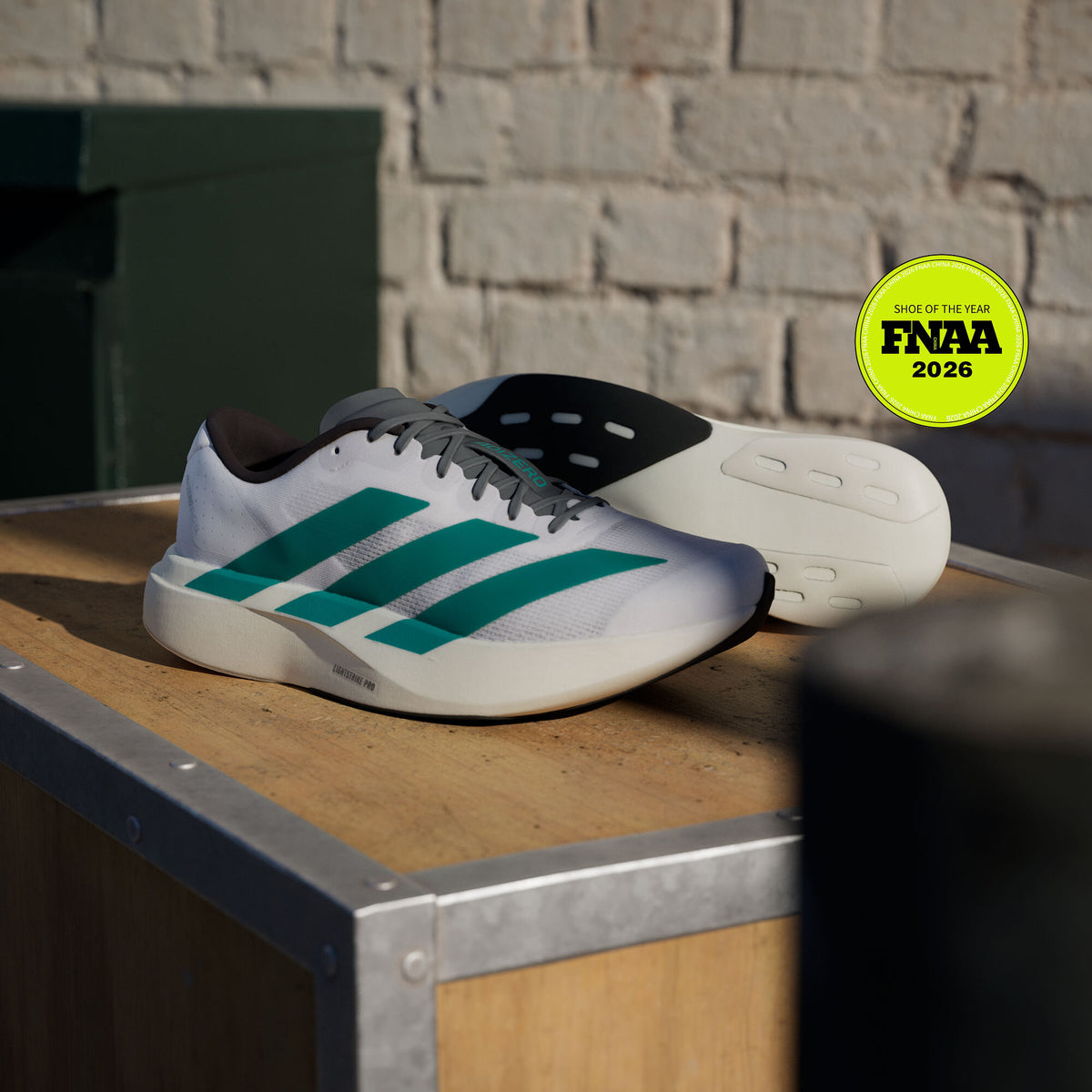 Adidas Adizero Evo SL M Sneakers - White / Royal Blue / Pure Ruby - view 1