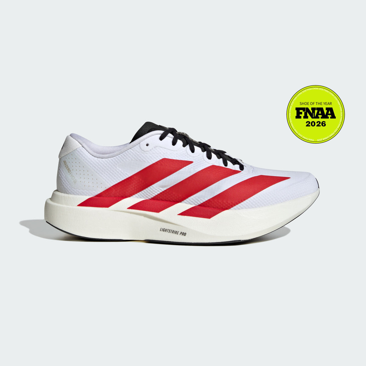 Adidas Adizero EVO SL Woven M Sneakers - White / Collegiate Red - view 1