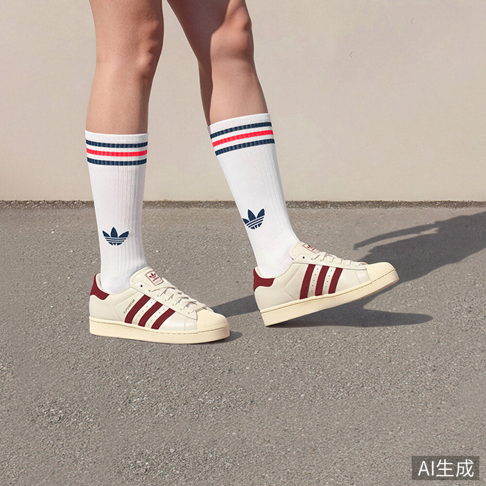 Adidas Superstar II Sneakers - Chalk White / Victory Blue / Warm Vanilla - view 1