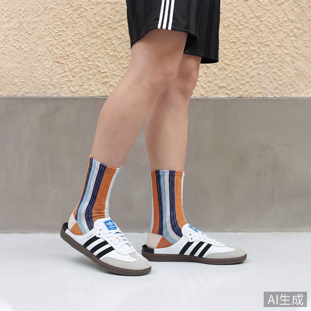 Adidas Samba OG MULE Sneakers - Black / White / Resin Yellow - view 1
