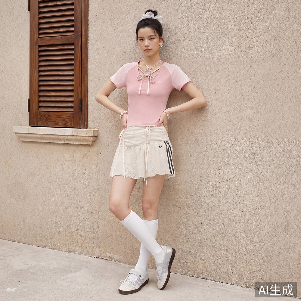 Adidas Samba JANE Sneakers - Crystal White / Pink White / Wonder Quartz - view 3