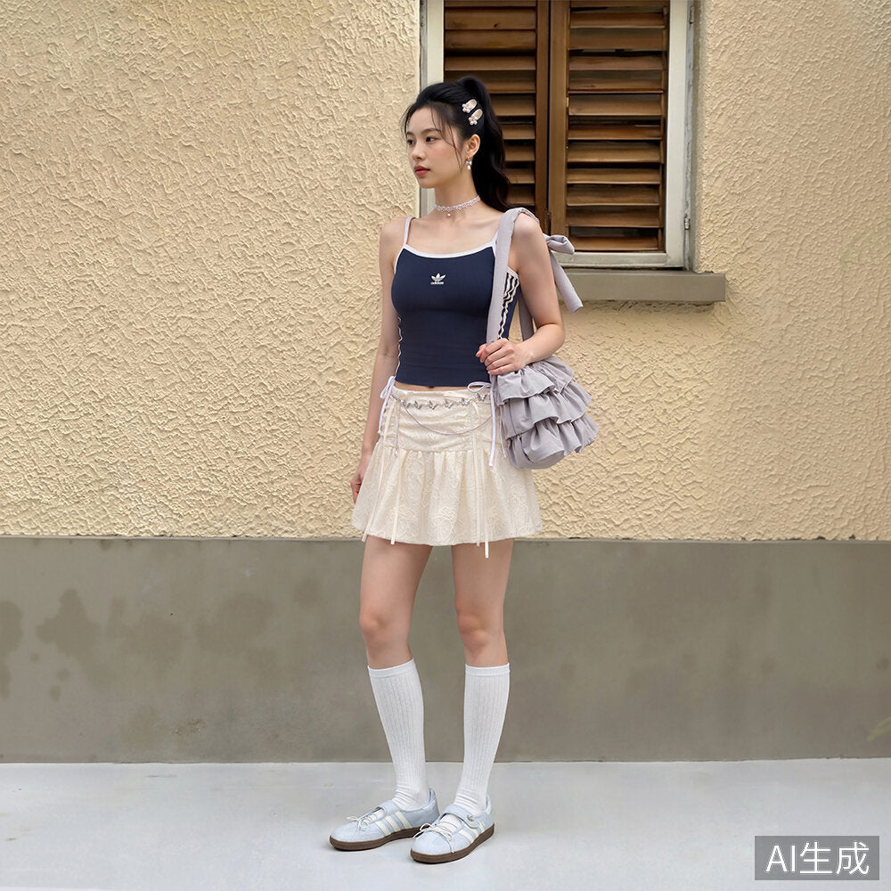 Adidas Samba JANE Sneakers - Crystal White / Pink White / Wonder Quartz - view 3