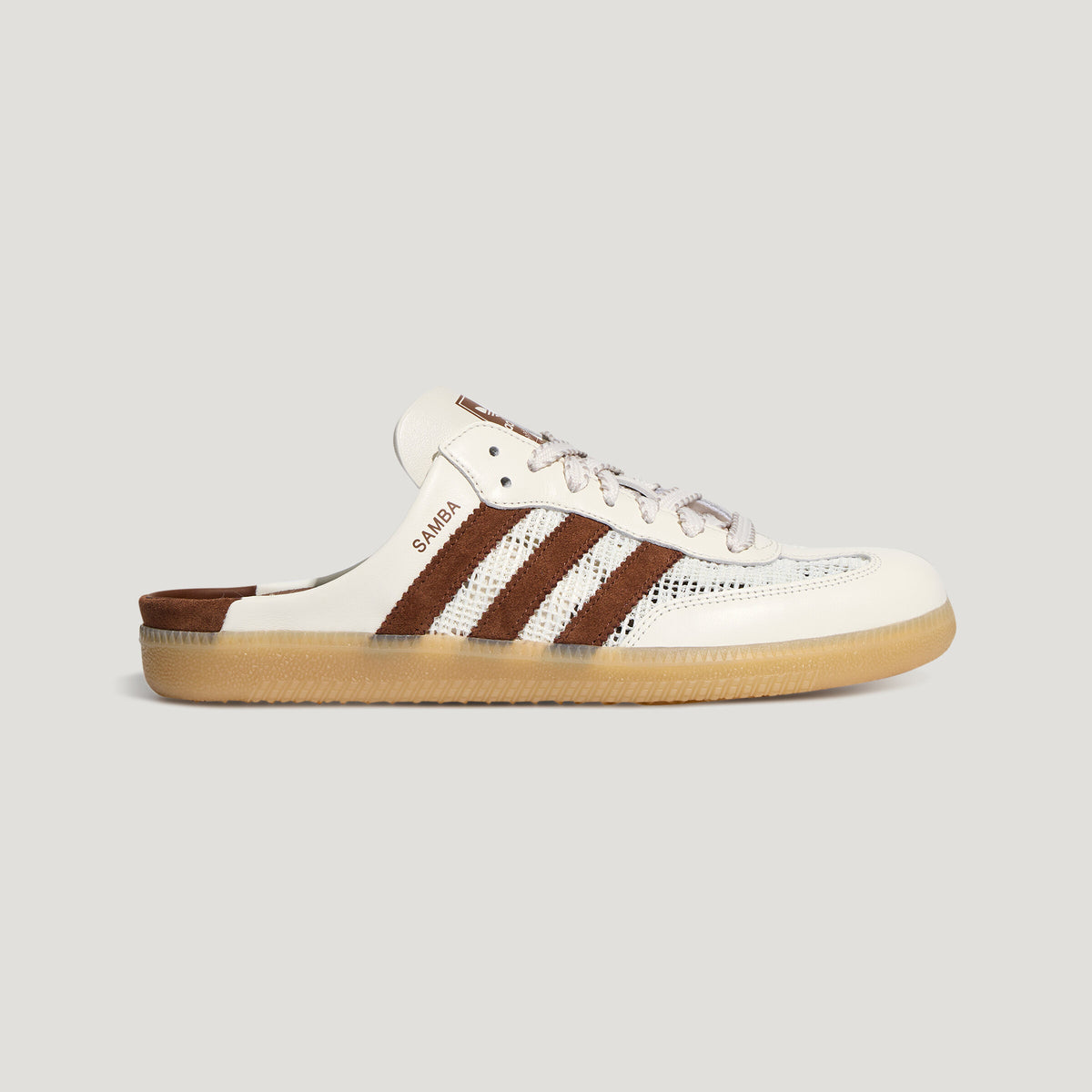 Adidas Samba OG MULE Sneakers - Chalk White / Soft Brown - view 7