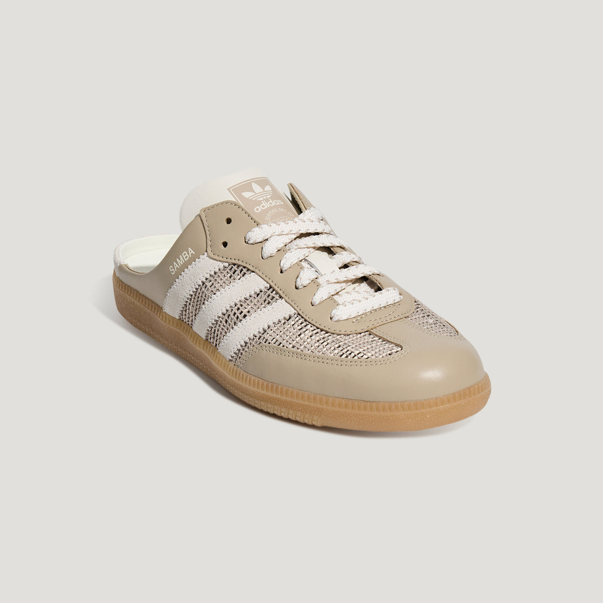 Adidas Samba OG MULE Sneakers - Chalk White / Soft Brown - view 8