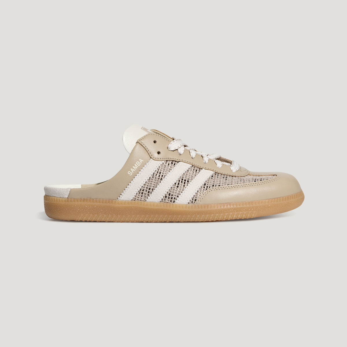Adidas Samba OG MULE Sneakers - Chalk White / Soft Brown - view 7