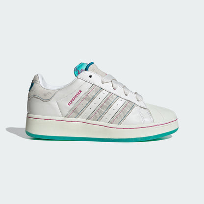 Adidas Superstar XLG Sneakers - White / Light Grey / Off White / Peacock Blue - view 3