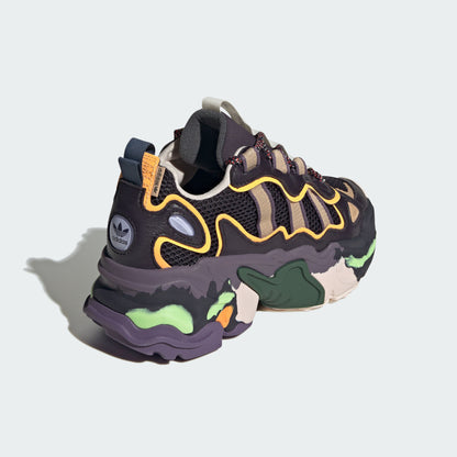 Adidas Ozthemis Sneakers - Black / Tan / Orange / Light Grey - view 7