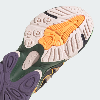 Adidas Ozthemis Sneakers - Black / Tan / Orange / Light Grey - view 8