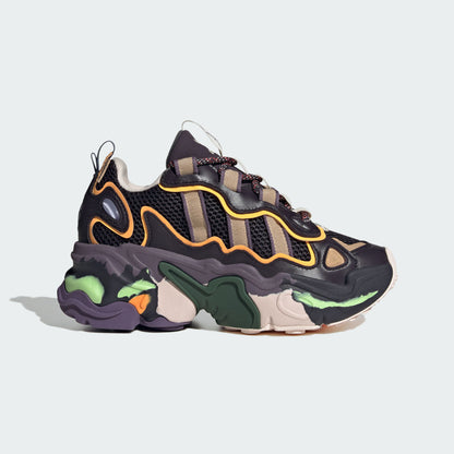 Adidas Ozthemis Sneakers - Black / Tan / Orange / Light Grey - view 1