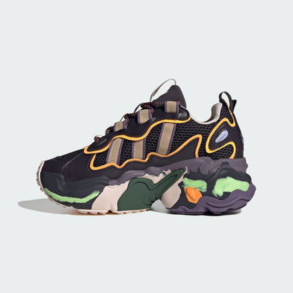 Adidas Ozthemis Sneakers - Black / Tan / Orange / Light Grey - view 3