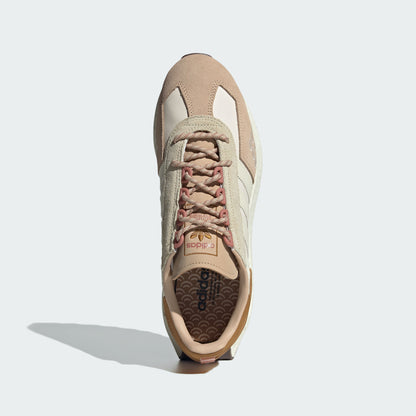 Adidas Retropy E5 BOOST Sneakers - Off White / Khaki / Earth Brown - view 4