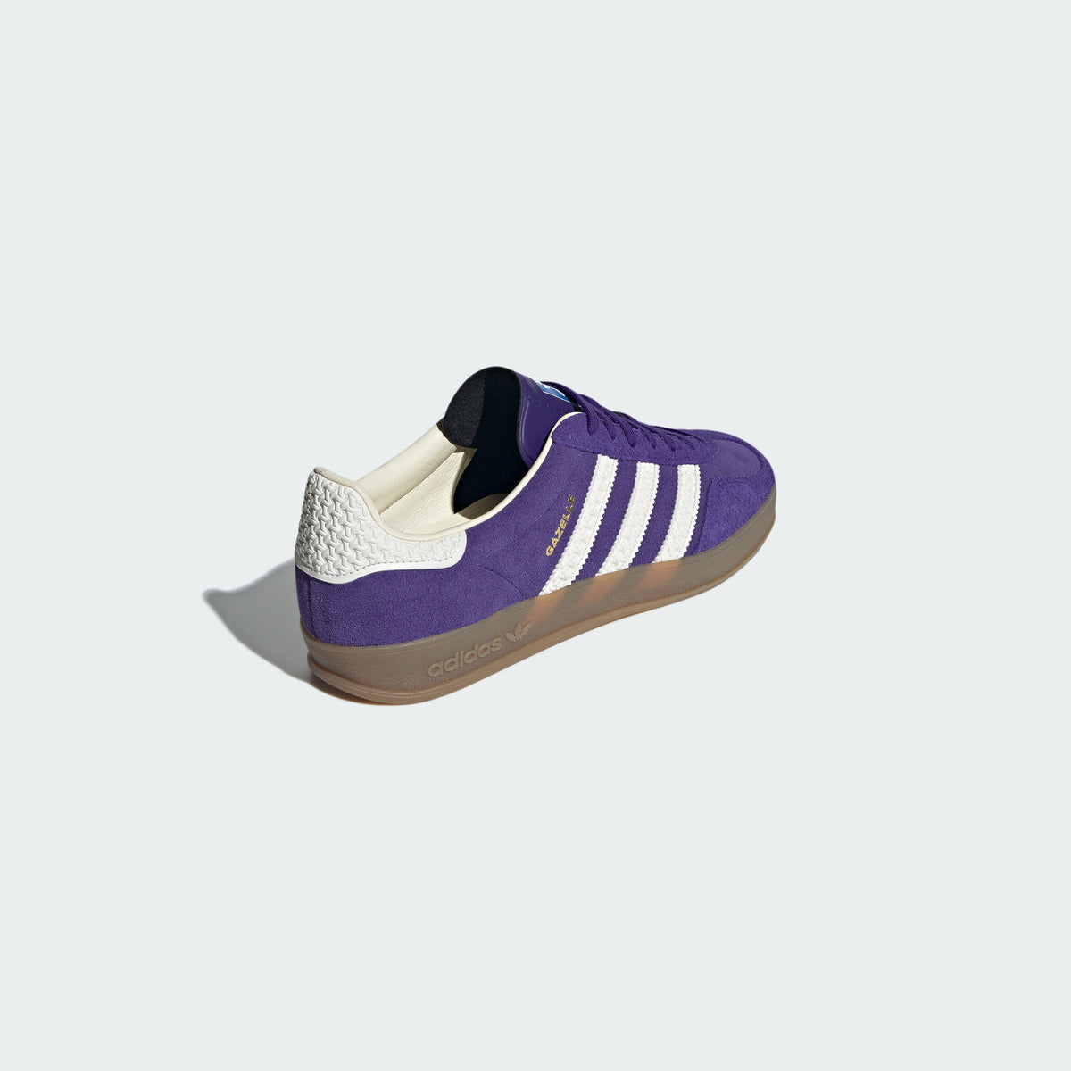 Adidas Gazelle Indoor Sneakers - Better Scarlet / Chalk White / Gold - view 6