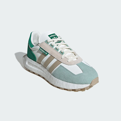 Adidas Retropy E5 BOOST Sneakers - White / Dark Green / Light Green / Khaki - view 7