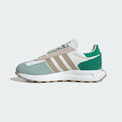 Adidas Retropy E5 BOOST Sneakers - White / Dark Green / Light Green / Khaki - view 4