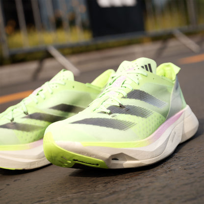 Adidas Adizero Adios PRO 3 Sneakers - Solar Green / Black - view 7