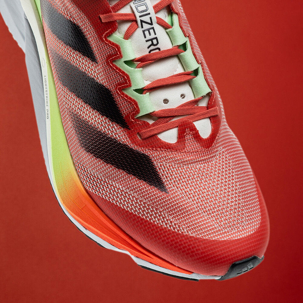 Adidas Adizero Boston 12 Sneakers - Black / Grey / Orange - view 4