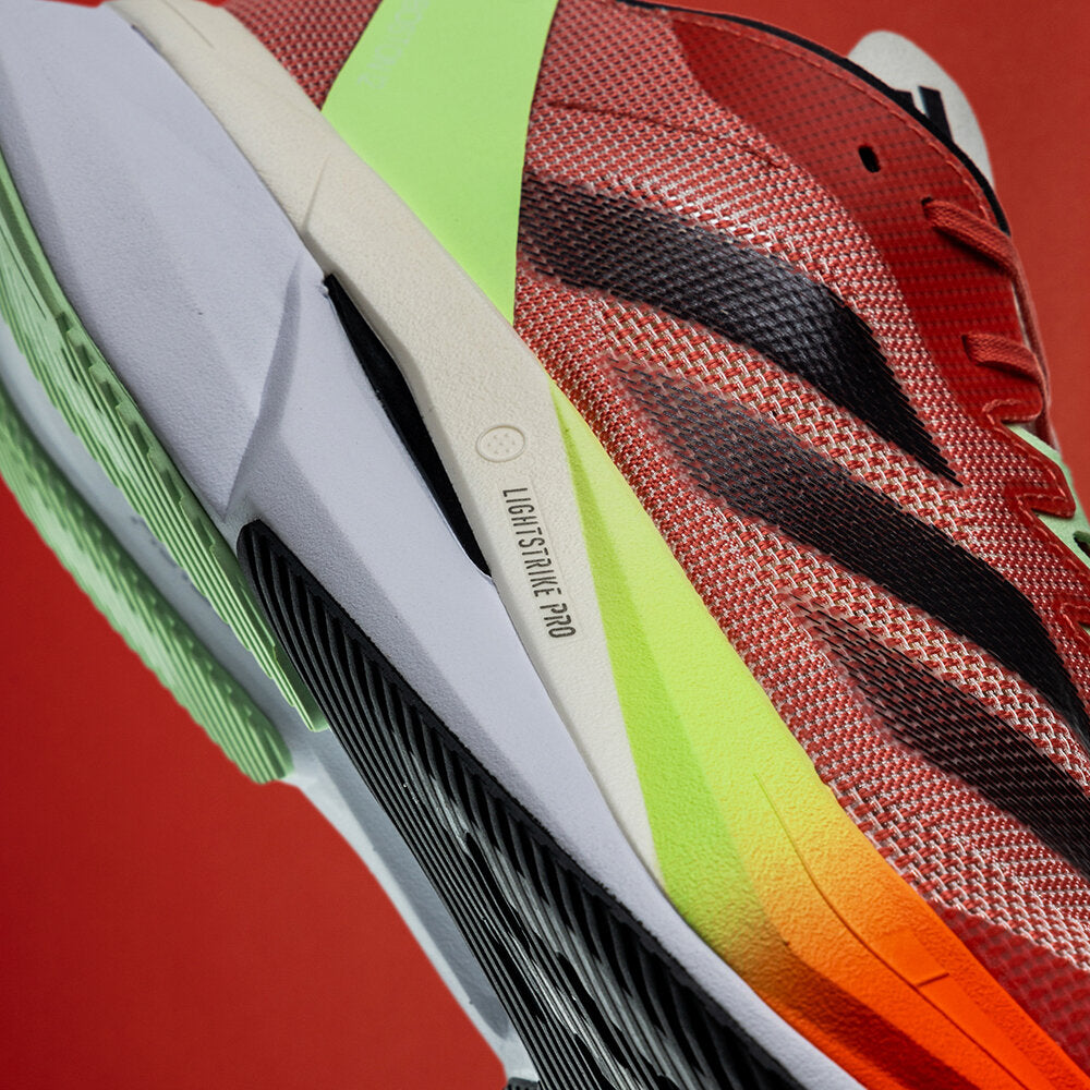 Adidas Adizero Boston 12 Sneakers - Black / Grey / Orange - view 5