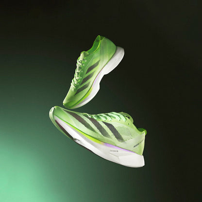 Adidas Adizero Takumi SEN 10 Sneakers - Sage / Black / Solar Green - view 1