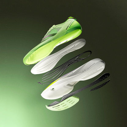 Adidas Adizero Takumi SEN 10 Sneakers - Sage / Black / Solar Green - view 4