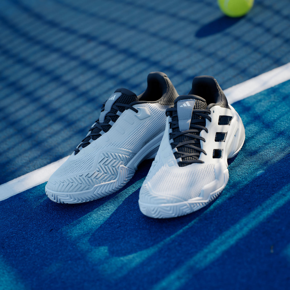 Adidas Barricade 13 M Sneakers - White / Black / Grey - view 3