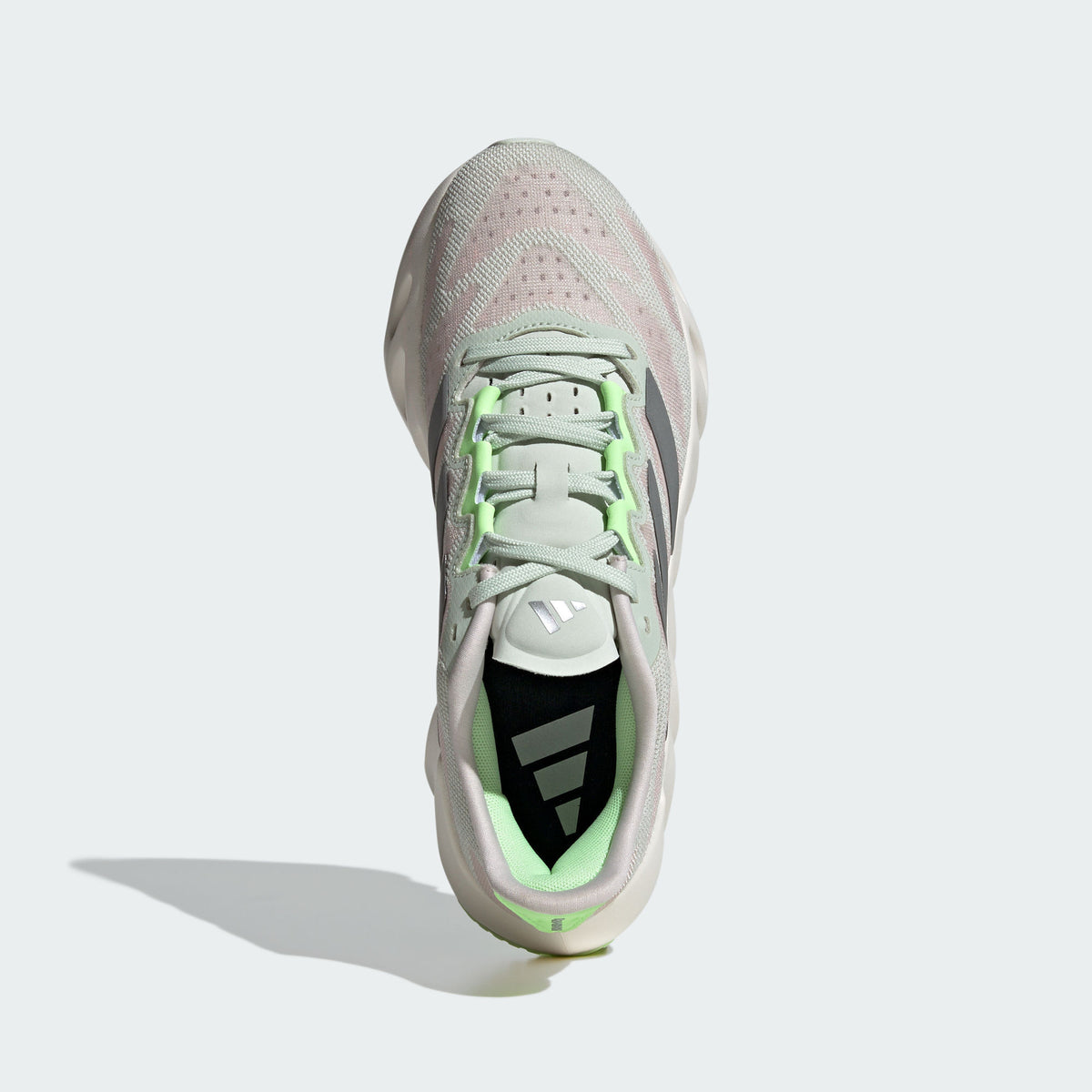 Adidas Switch FWD Running Sneakers - Green / Grey / Silver - view 4