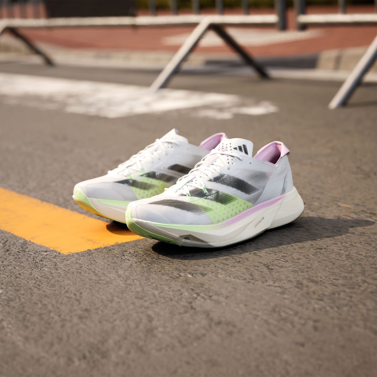 Adidas Adizero Adios PRO 3 Sneakers - White / Black - view 5