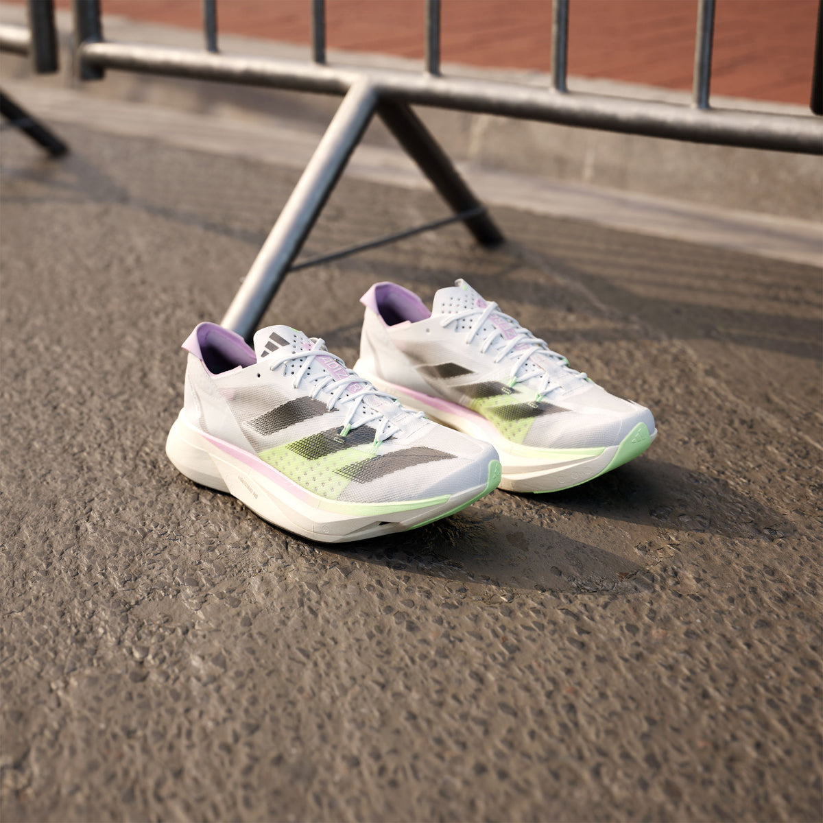 Adidas Adizero Adios PRO 3 Sneakers - White / Black - view 3