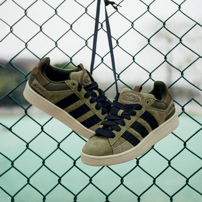 Adidas Campus 00S Sneakers - Dark Green / White - view 1