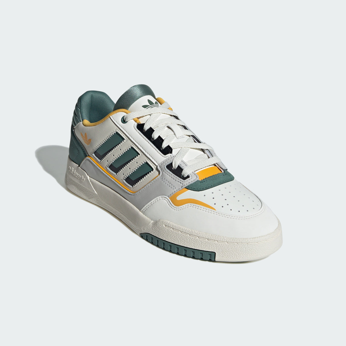 Adidas DROP STEP LOW 2.0 Sneakers - White / Off White / Dark Green - view 5