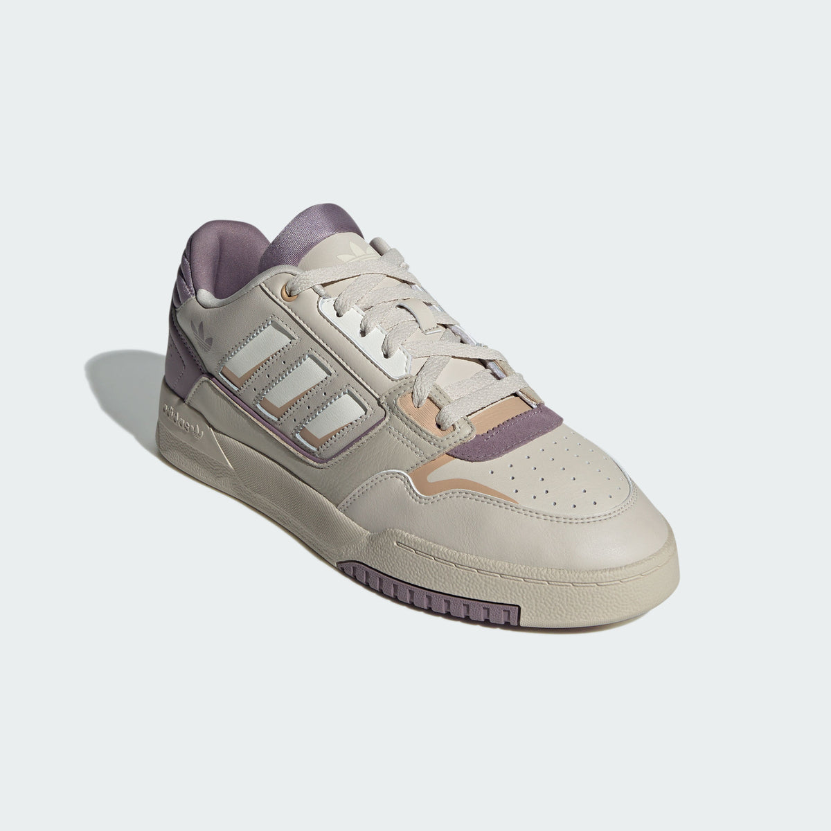 Adidas DROP STEP LOW 2.0 Sneakers - Light Sage / Apricot / Purple / White - view 5
