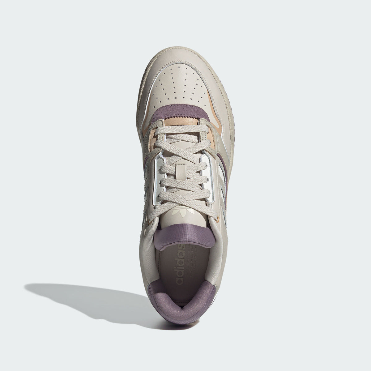 Adidas DROP STEP LOW 2.0 Sneakers - Light Sage / Apricot / Purple / White - view 3