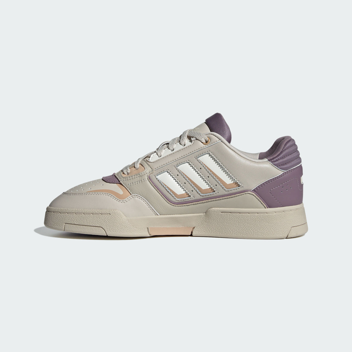 Adidas DROP STEP LOW 2.0 Sneakers - Light Sage / Apricot / Purple / White - view 2