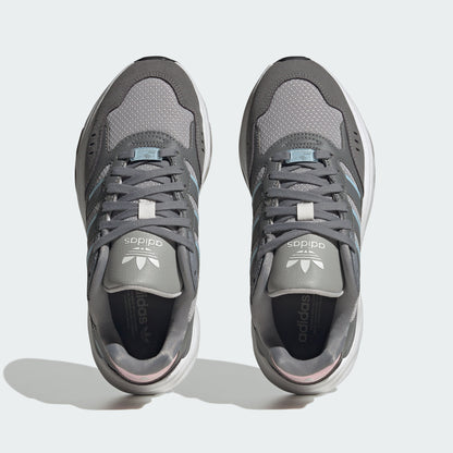 Adidas Retropy E5 Sneakers - Dark Grey / Light Grey / Pink - view 6